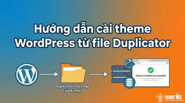 Hướng dẫn cài theme WordPress từ file duplicator