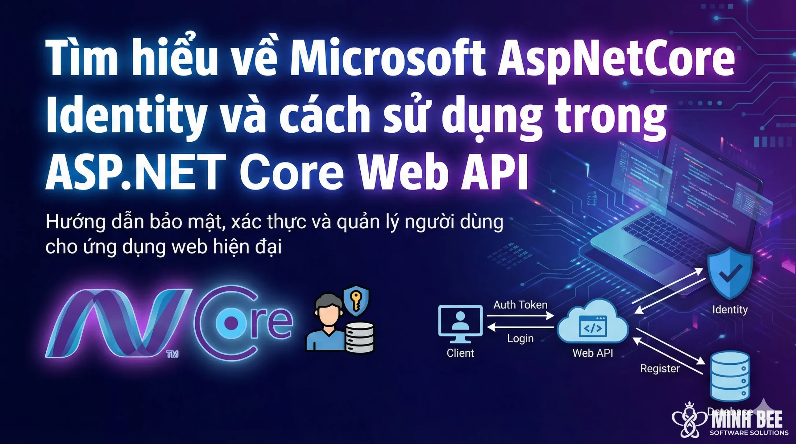Tìm hiểu về Microsoft AspNetCore Identity và cách sử dụng trong ASP.NET Core Web API 1 Tìm hiểu về Microsoft AspNetCore Identity và cách sử dụng trong ASP.NET Core Web API