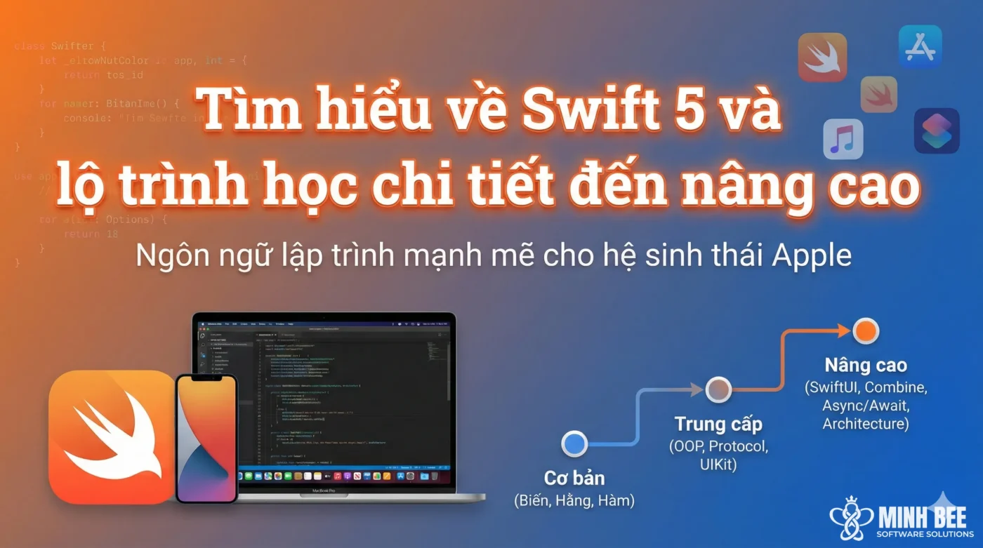Tìm hiểu về Swift 5 và lộ trình học chi tiết đến nâng cao 1 Tìm hiểu về Swift 5 và lộ trình học chi tiết đến nâng cao