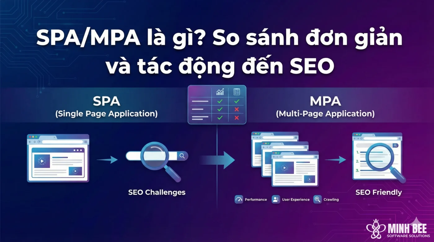 SPA/MPA là gì? So sánh đơn giản và tác động đến SEO 1 SPA/MPA là gì? So sánh đơn giản và tác động đến SEO