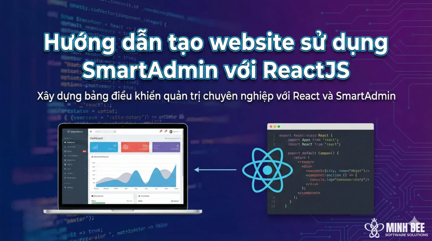 Hướng dẫn tạo website sử dụng SmartAdmin với ReactJS