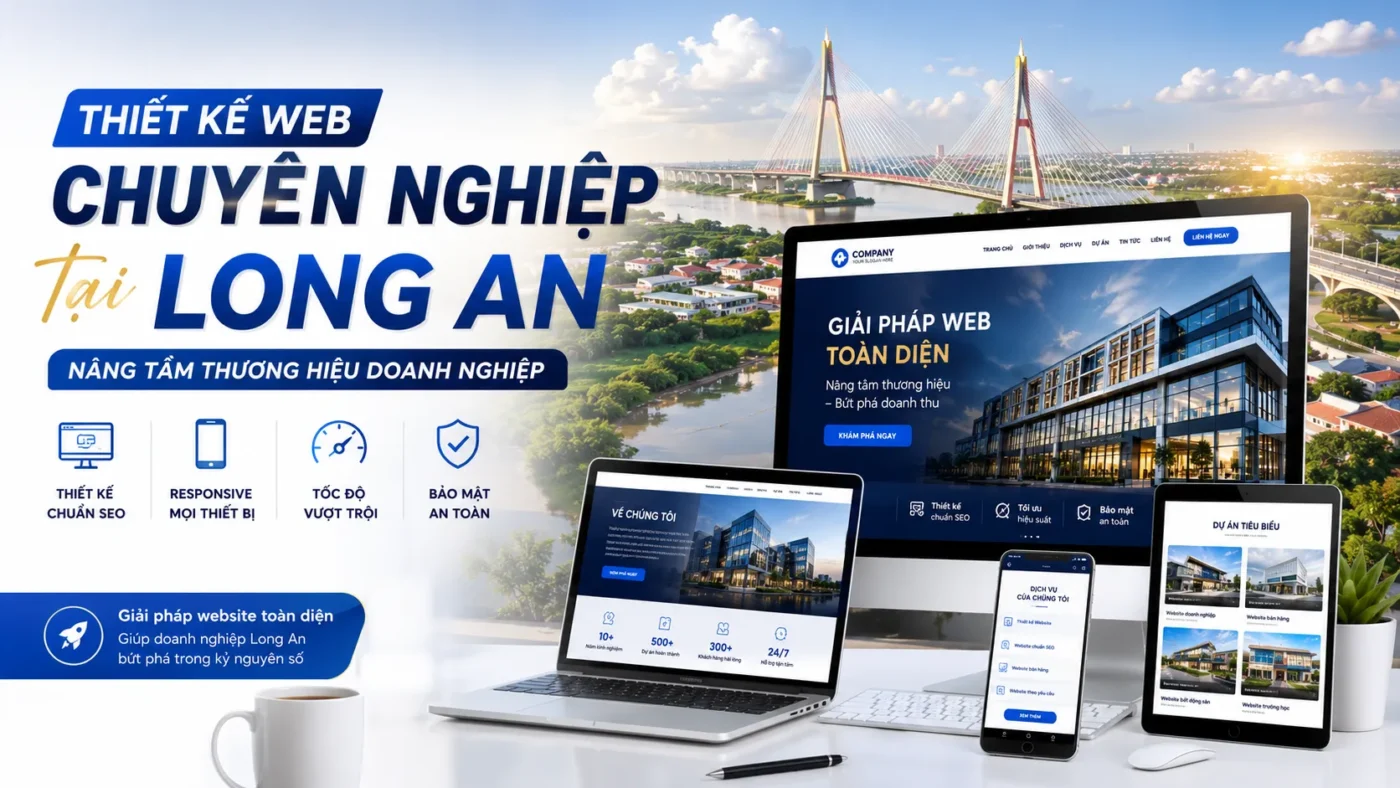 Thiết kế web chuyên nghiệp tại Long An: Nâng tầm thương hiệu doanh nghiệp 1 Thiết kế web chuyên nghiệp tại Long An: Nâng tầm thương hiệu doanh nghiệp