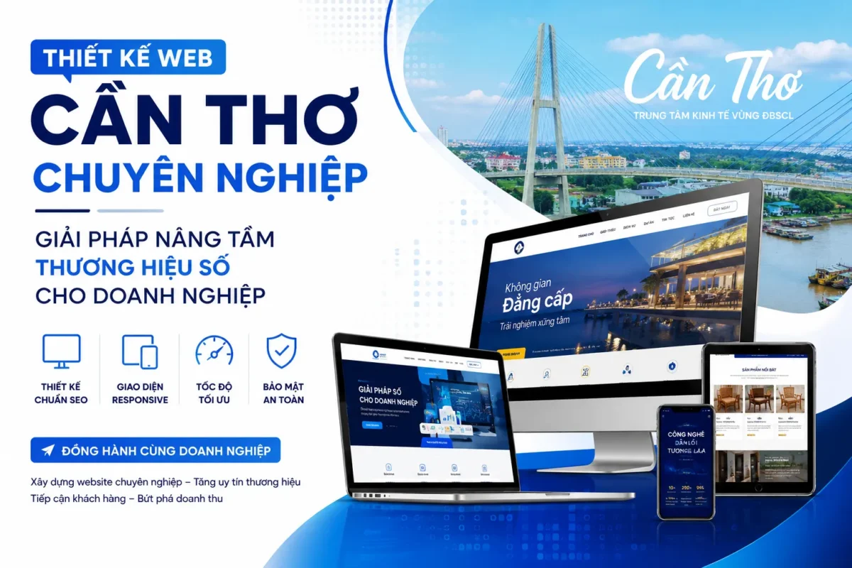 Thiết kế Web tại Cần Thơ: Nâng tầm thương hiệu, bứt phá doanh thu cho doanh nghiệp 1 Thiết kế Web tại Cần Thơ: Nâng tầm thương hiệu, bứt phá doanh thu cho doanh nghiệp